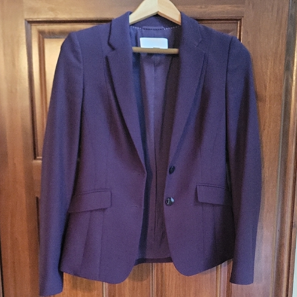 Boss Purple Sport Coat Tailored Fit